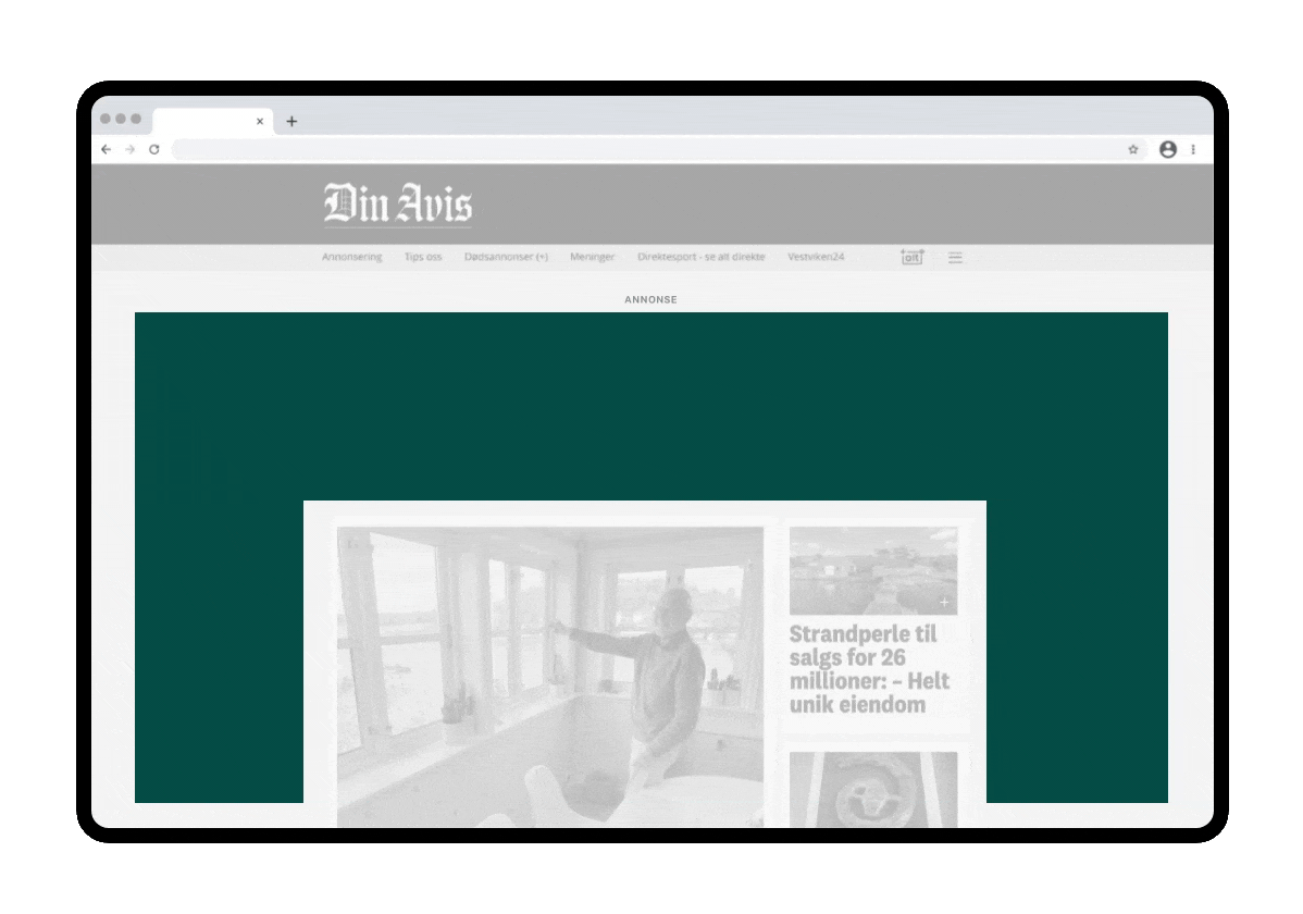 Amedia Nasjonal Dominans animasjon