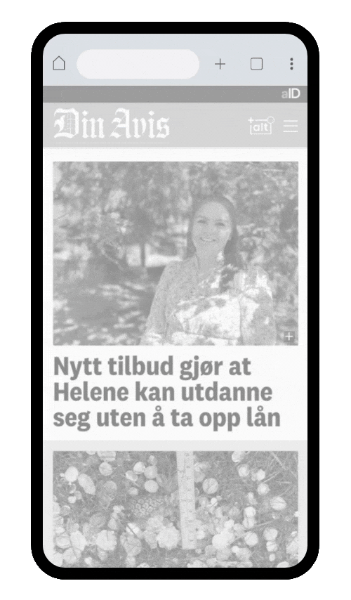 Trippel-Fullskjerm-mobil